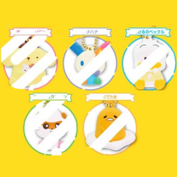 Sanrio Characters Petanko Mascot Team Yellow Collection